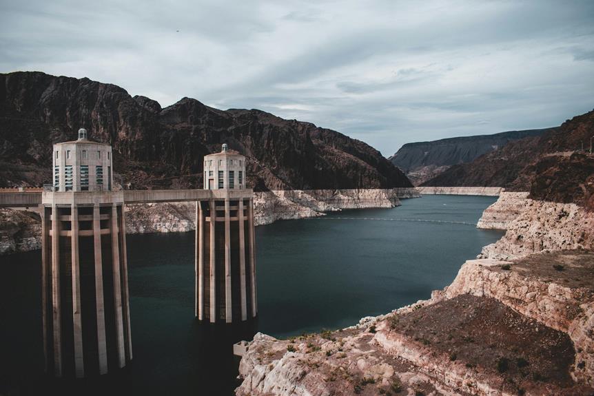 lake level fluctuations noted
